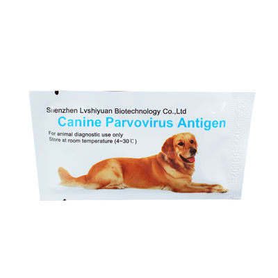 البراز الطازج GMP CPV Canine Parvovirus Pet Rapid Test 10Tests / Kit